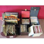 Various singles and LP's,