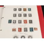 Two albums of GB and world stamps,