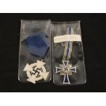 Two German (PATTERN) Awards including Mother's Cross