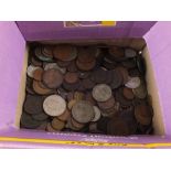 Various GB and foreign coinage, 18th and 20th Century,