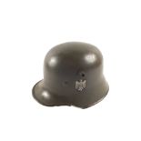 German style WWII 1917 (PATTERN) double decal Army helmet