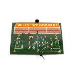 Boxed tin plate Wills Woodbine football game