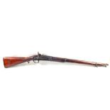 A percussion musket,