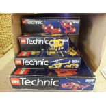 Boxed Lego Technic No's 8034, 8044, 8054,