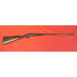 A Holland & Holland .250 semi-smooth bore rook rifle c.1897.  Has been converted to .