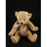 A Hector bear, limited edition 8/20 by Ann-Marie Owen with growler,