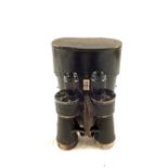 German WWII Kriegsmarine pair of 7 x 50 Naval binoculars with eagle and M below,