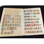 Four keep books of various stamps