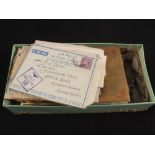 A box of WWII era letters to miss D.A.