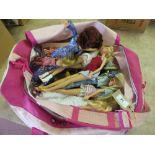 Various Sindy and other dolls and accessories