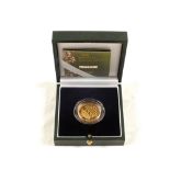 A cased Gold proof £2 celebrating the fiftieth anniversary of the Double Helix Discovery, No.