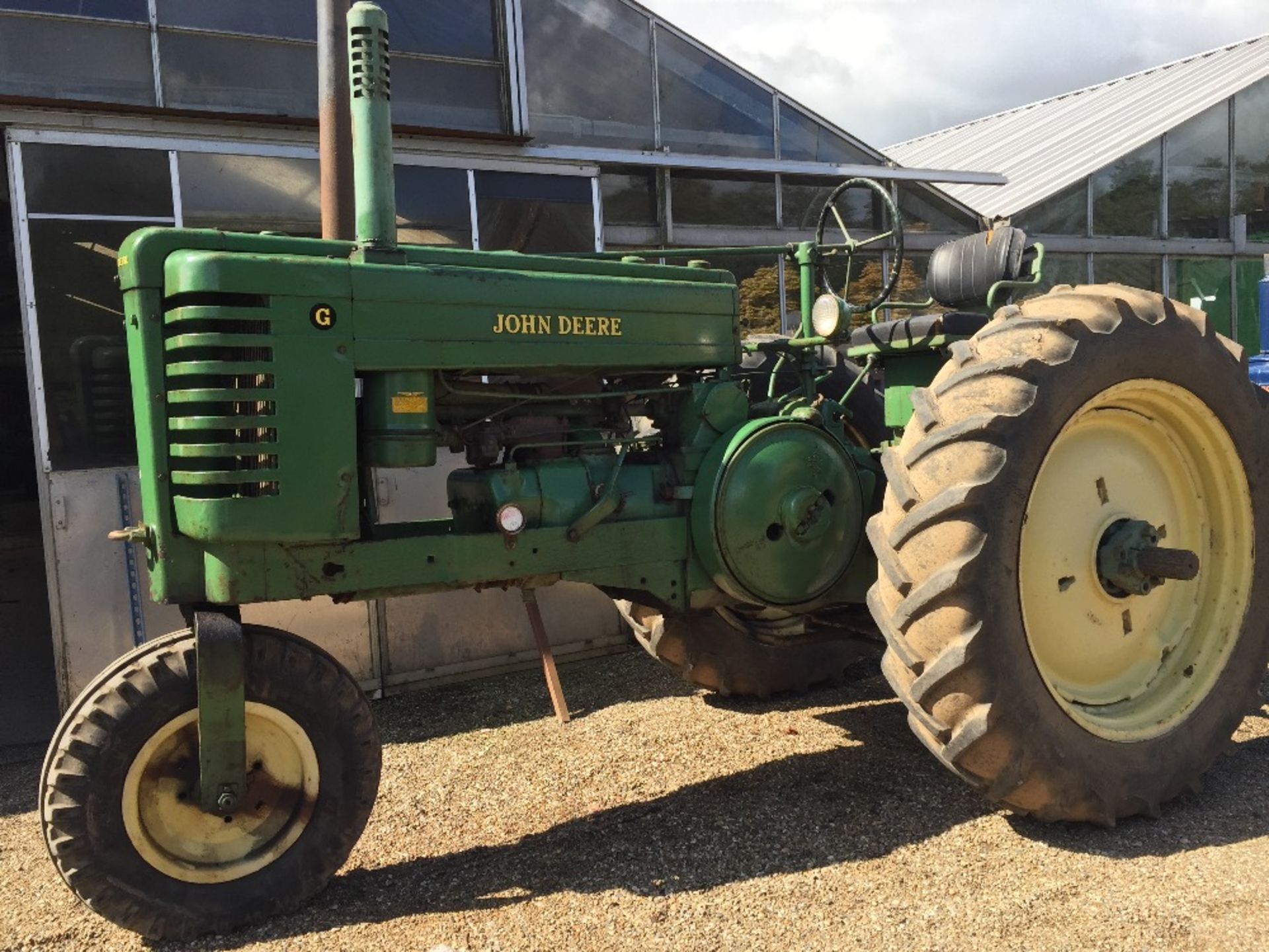 John Deere - Reg HPW 474, date of registration 05-01-1948. Restored 10 yrs ago. - Image 6 of 19