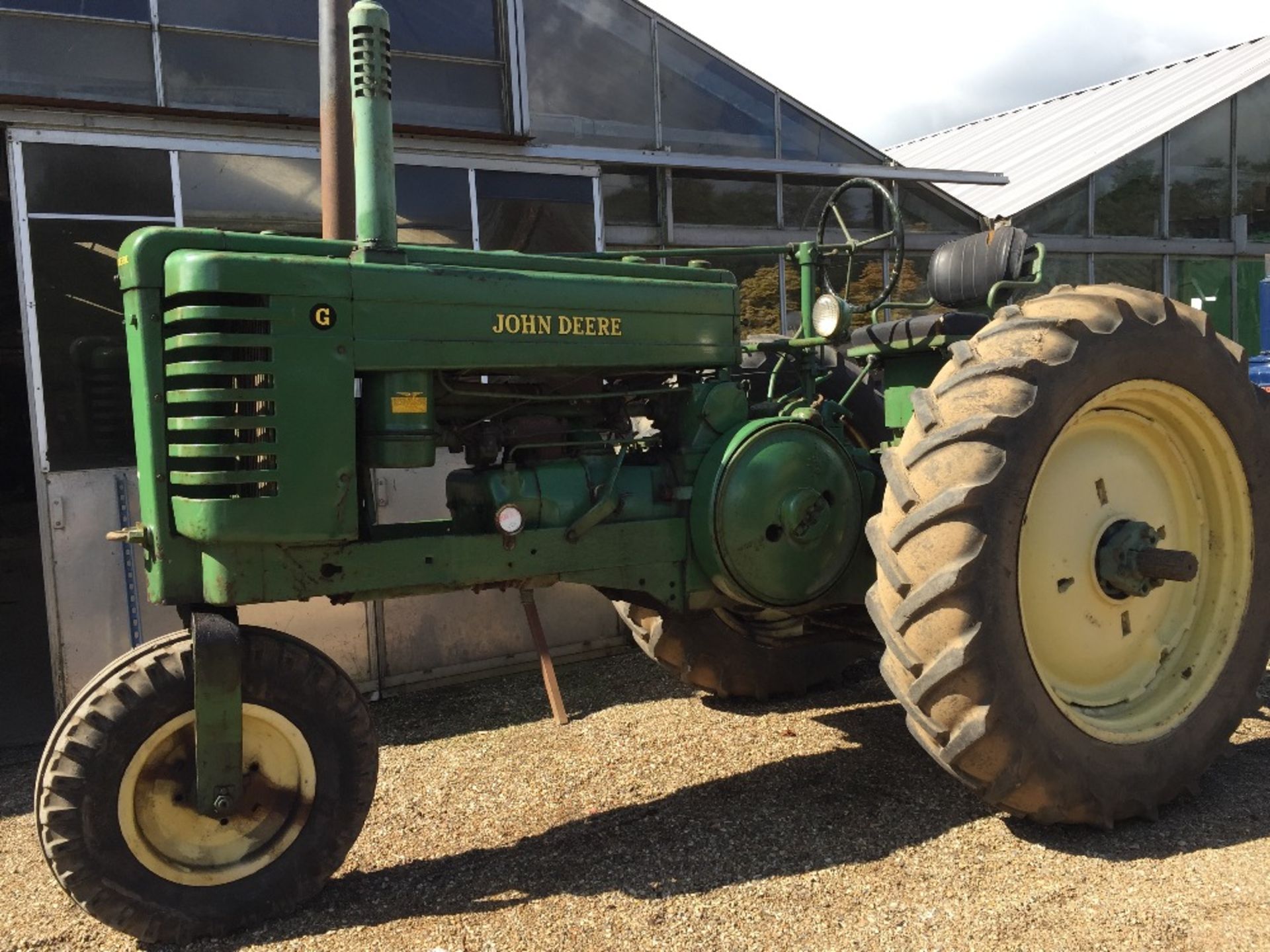 John Deere - Reg HPW 474, date of registration 05-01-1948. Restored 10 yrs ago. - Image 5 of 19