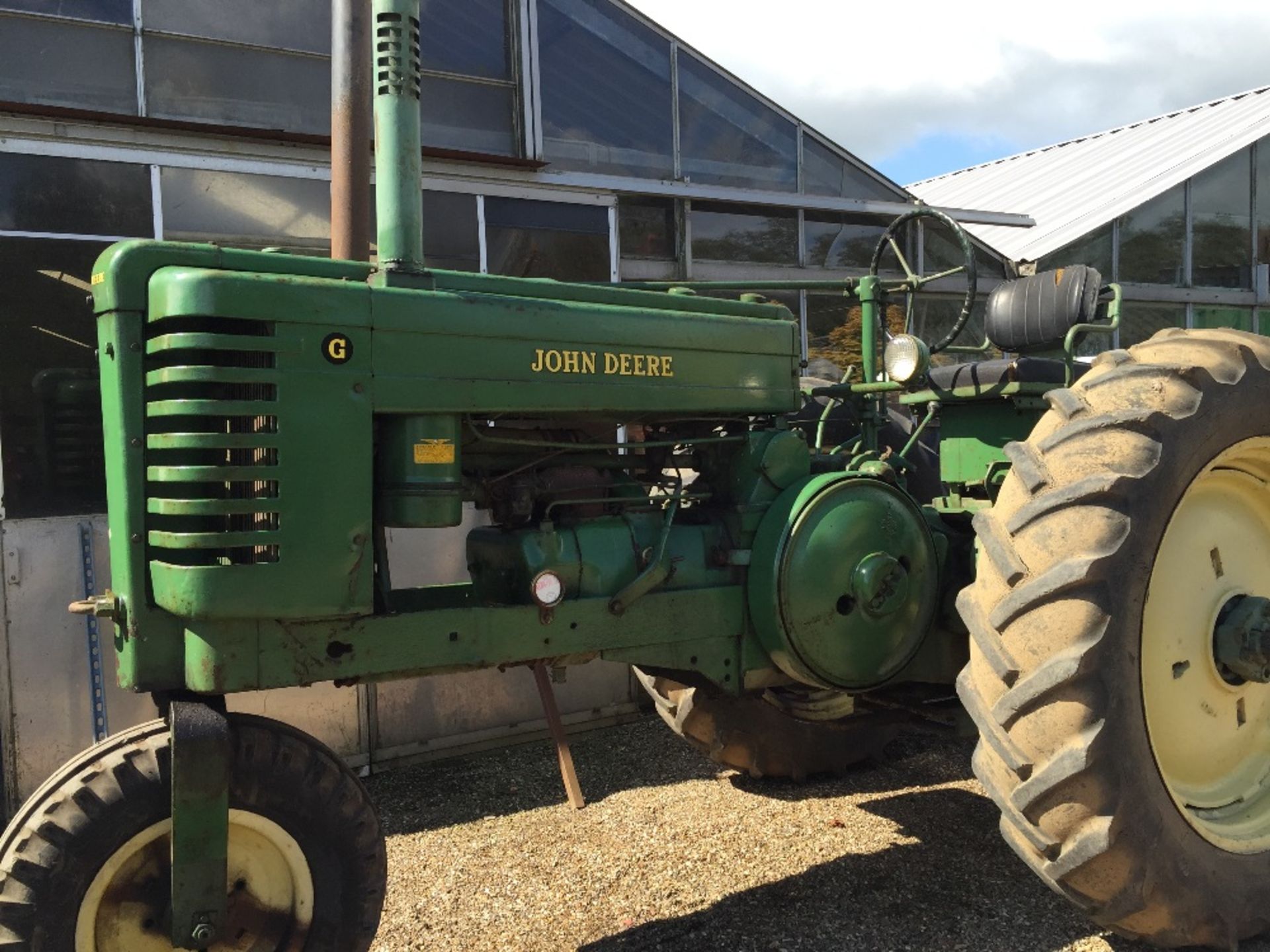 John Deere - Reg HPW 474, date of registration 05-01-1948. Restored 10 yrs ago. - Image 16 of 19