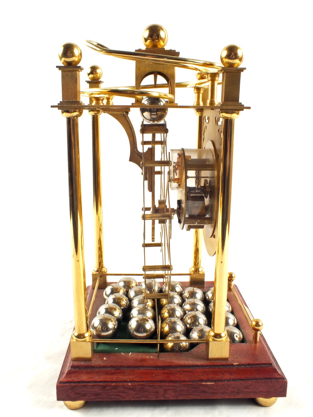 A Harding & Bazeley gravity driven ball bearing clock - Image 2 of 2