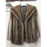 A Mink cocktail jacket, size 12,