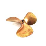 A Bronze boat propeller