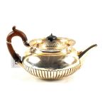 A Georgian Silver teapot,