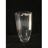 A German Nachtmann glass vase