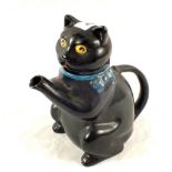 A Woods & Son cat novelty teapot