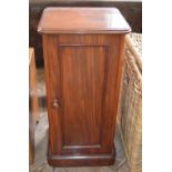 A Mahogany pot cupboard