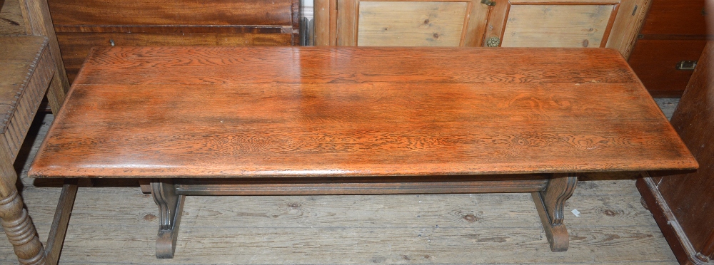 An Oak coffee table