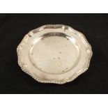 A Silver salver,