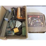 A Schuco Varianto boxed set includes a boxed 3118 Elektro station car, unboxed 3044 bus,