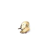 A brooch in the form of Winston Churchill smoking a cigar,