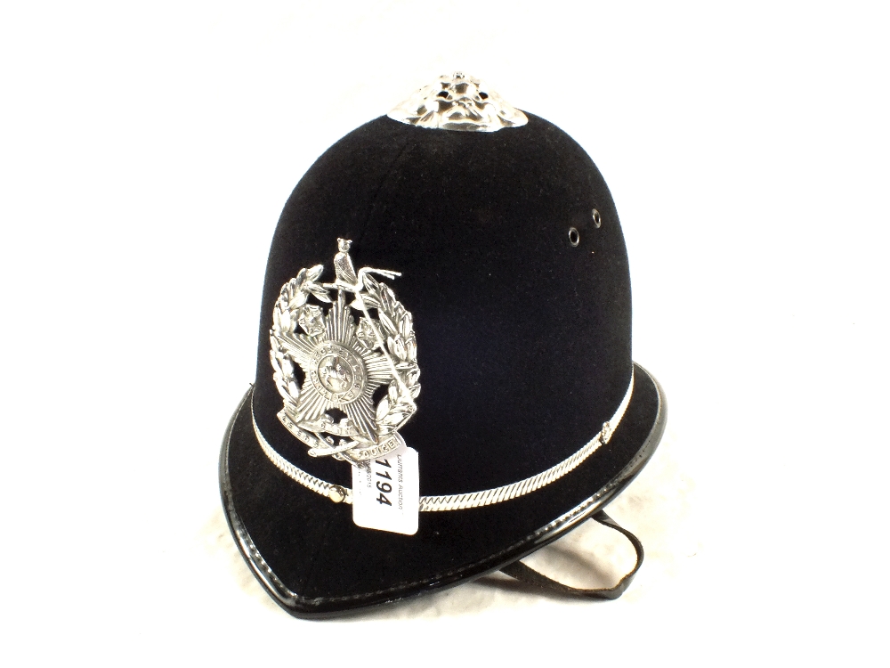 A Police helmet (Rose) with Leeds City plate, - Image 2 of 2