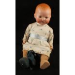 An Armand Marseille dressed doll,