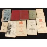 Training manuals, booklets, etc including Tank Hunting 1943, Military Intelligence 1942,