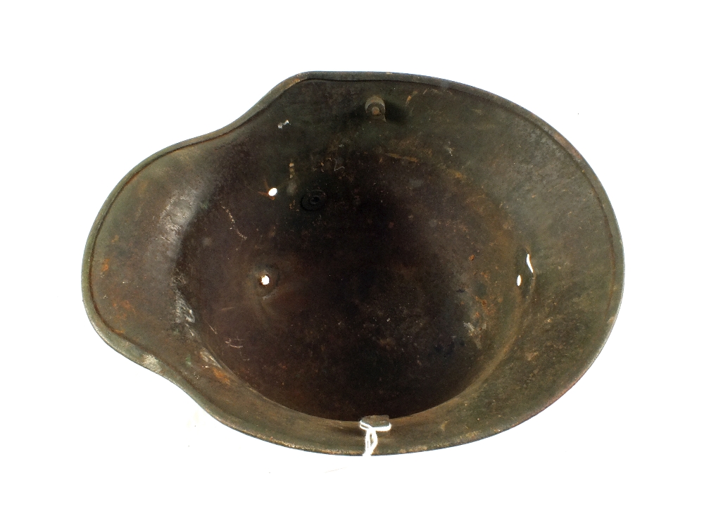 WWI (PATTERN) German camo helmet (as found) - Image 3 of 3