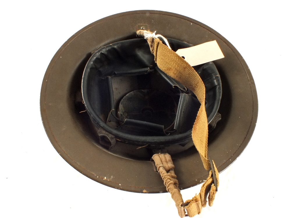 A tin helmet with nine volumes of 'The Great War' - Image 3 of 4