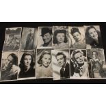 Various movie star photos, some signed including Max Bygraves,