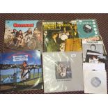 Various signed discs including Kenny Ball, Dave Brubeck, Procol Harum,