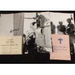 A collection of photographs etc including Montgomery examples
