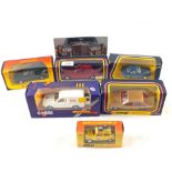 Six Corgi window boxed models, No.285 Mercedes-Benz 240D, No.329 Opel Senator, No.