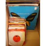 A large quantity of Bee Gees LP's and singles