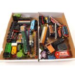 ERTL N gauge locos and other toys (two boxes)