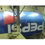 Pepsi Can

Approximately 30' tall comes with fan

NOTE: very good condition