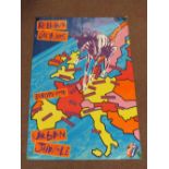 Rolling Stones Poster 1990 Europe Urban Jungle Tour

20" x 35"

Note: Sellotape stains on each