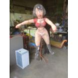 Inflatable doll made for Chubby Brown

5.