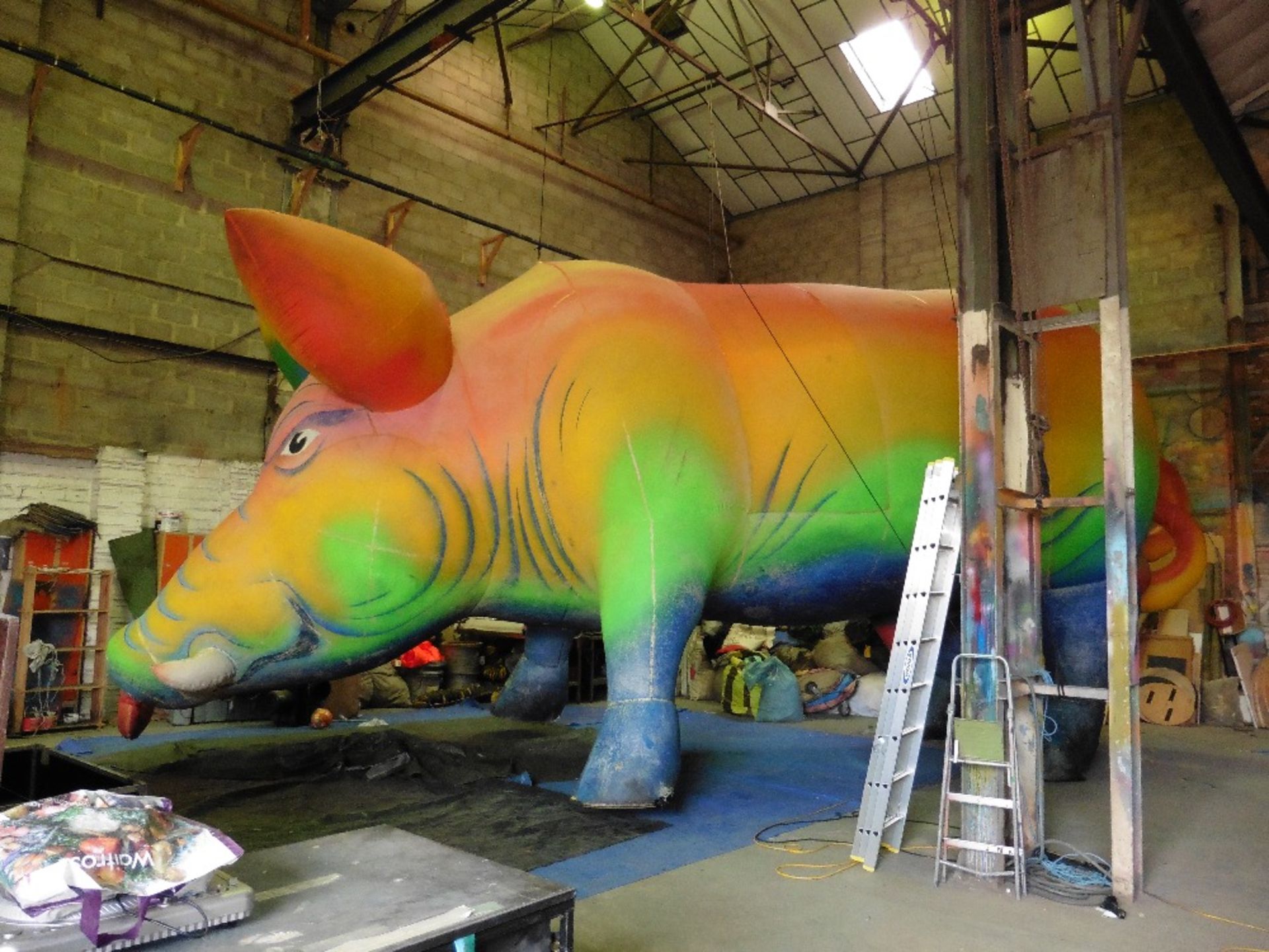 New Pig
Made when Roger Waters left the band. - Image 3 of 11