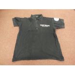 Black Polo Shirt - The Wall Berlin 1990

Size: L