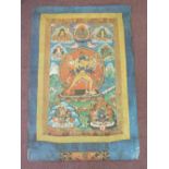 Kalachakra with Prajna, His Consort Poster

2' x 3'

Note: Frayed on edges,