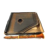 A German Zither and part clarinet