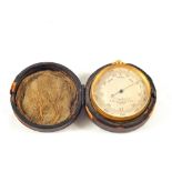 A 19th Century pocket barometer by Newton & Co,