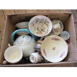 Two tea sets and other tea wares