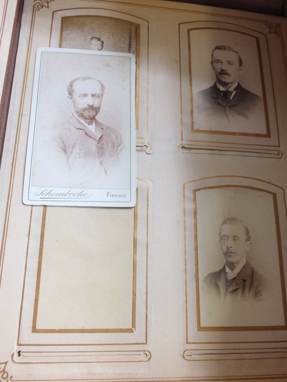 A Victorian photo album and various old photos - Image 2 of 3